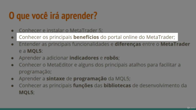 Crie seu Primeiro Robô de Investimentos com MQL5 – Screenshot 2