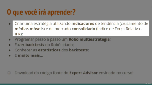 Crie seu Primeiro Robô de Investimentos com MQL5 – Screenshot 3