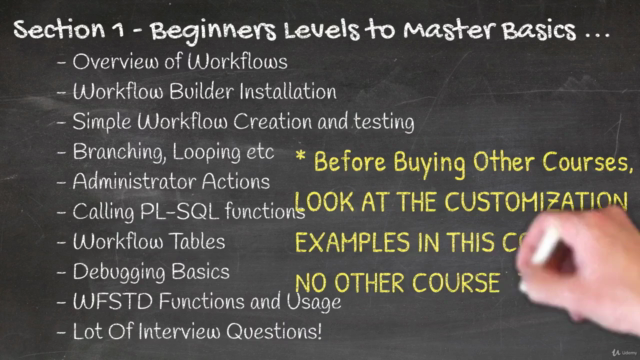 Oracle Workflow Champion Course- Beginner to Advanced Level! – Screenshot 3