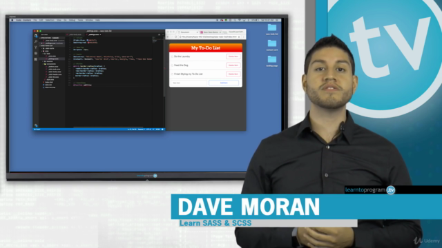 Learn SASS and SCSS – Screenshot 1