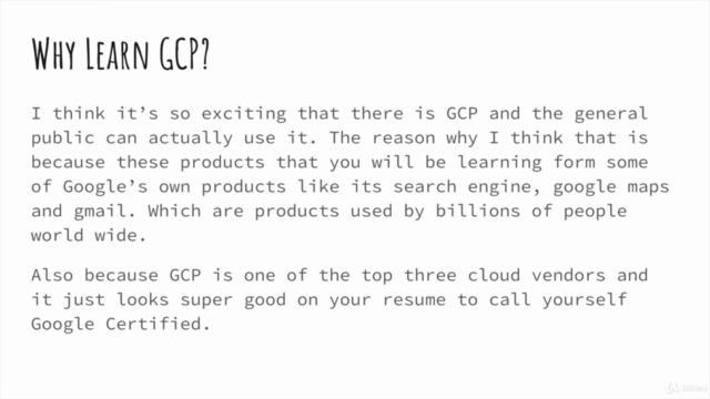 Google Cloud Professional Data Engineer Course [2019 Update] – Screenshot 1