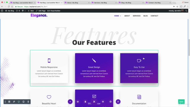 How To Make A Wordpress Website - Divi Theme Tutorial – Screenshot 2