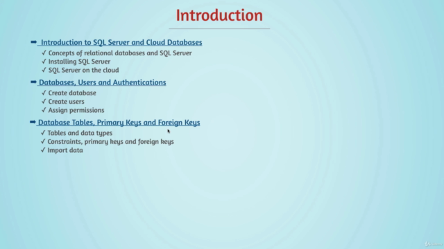 The Complete SQL Server For Beginners – Screenshot 1