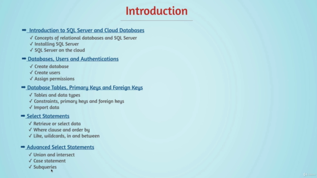 The Complete SQL Server For Beginners – Screenshot 2