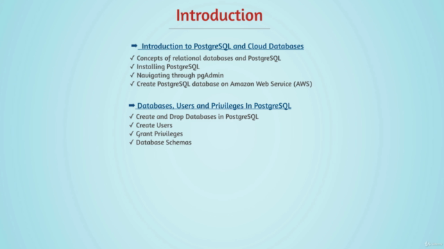 Learn The Basics of PostgreSQL For Beginners - Screenshot_02
