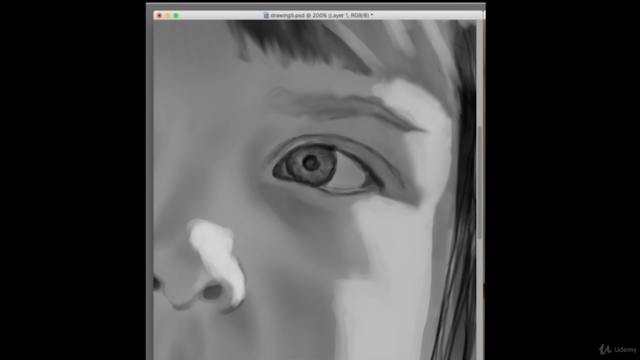 How to: Digital Painting Photo Realism in Photoshop – Screenshot 1