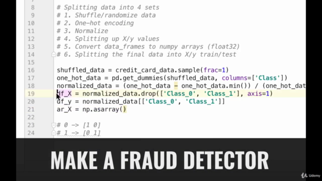 Detect Fraud and Predict the Stock Market with TensorFlow – Screenshot 1