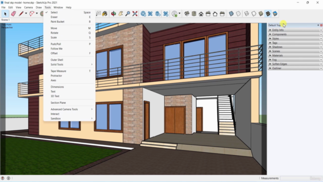 Advanced Sketchup Pro 2023 Complete Course - Screenshot_01