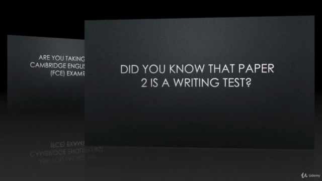 Cambridge English: B2 First(FCE) WRITING|First Certificate – Screenshot 1