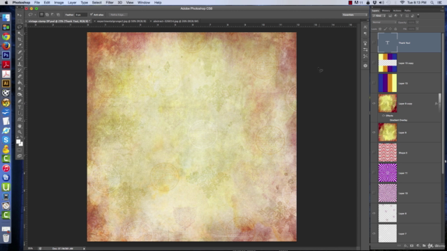 How To Use Photoshop To Make Digital Design Paper Fast, Easy – Screenshot 1