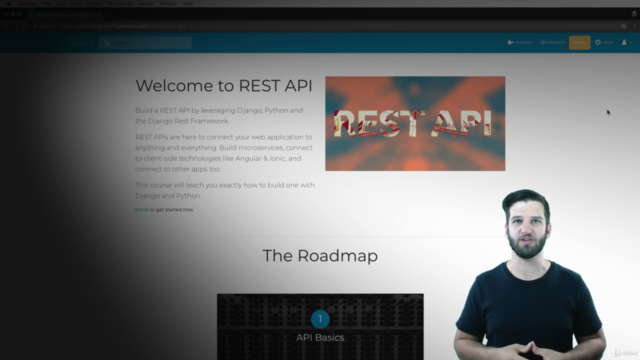Build a Python REST API with the Django Rest Framework – Screenshot 1
