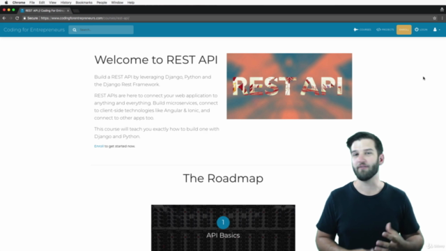 Build a Python REST API with the Django Rest Framework – Screenshot 3