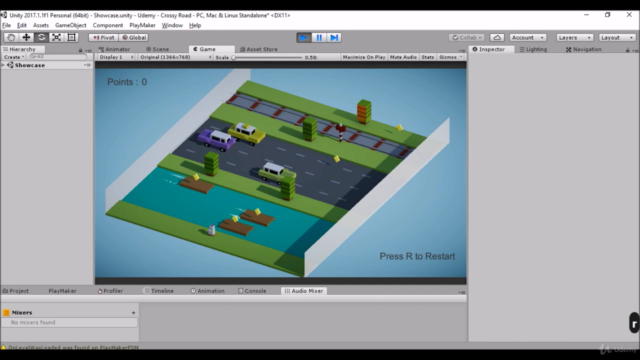 Create a game like Crossy Road with Unity & PlayMaker - Screenshot_04