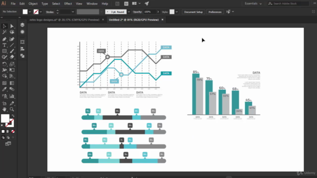 Adobe Illustrator Essential Training for Beginners – Screenshot 1