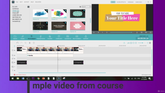 Video Editing For Beginners Using Filmora – Screenshot 2