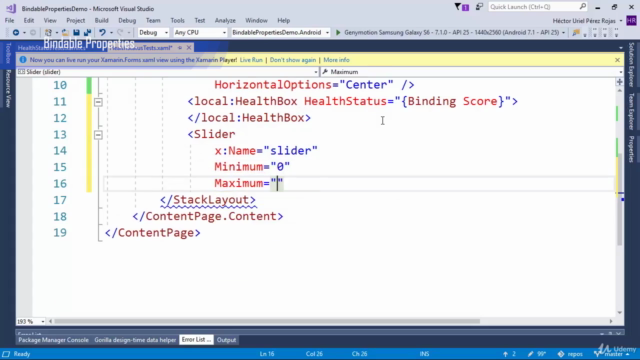 Curso avanzado en temas selectos de Xamarin Forms – Screenshot 2