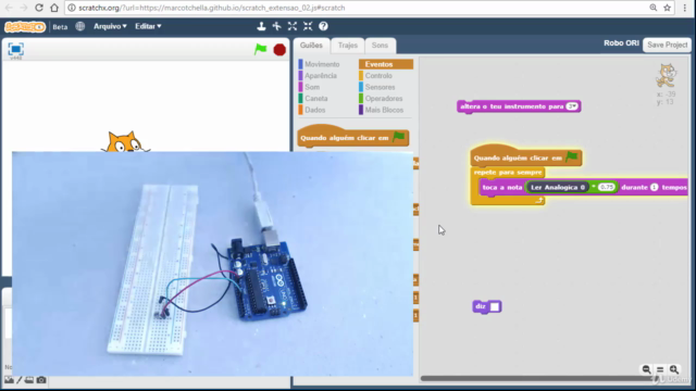 Robótica Criativa com Arduino e Scratch - I – Screenshot 4