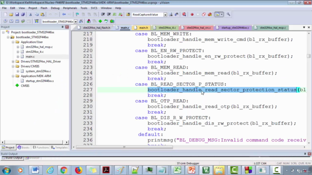 STM32Fx Microcontroller Custom Bootloader Development – Screenshot 1