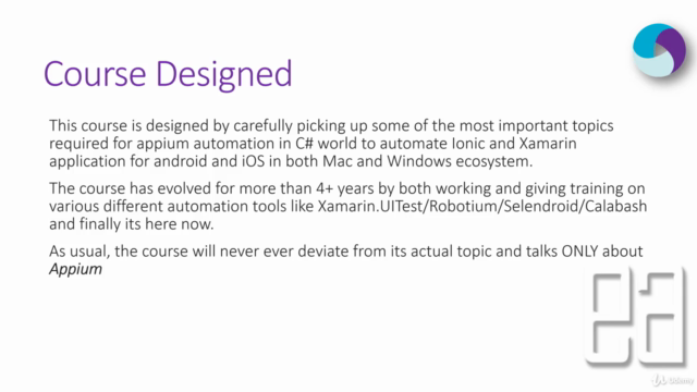 Advanced Automation framework with Appium C# - 2020 Updated – Screenshot 2