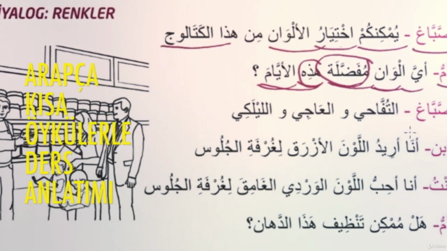 Sıfırdan Arapça Dil Eğitim Seti 1 (A1 ve A2) 42 Saat Video – Screenshot 3