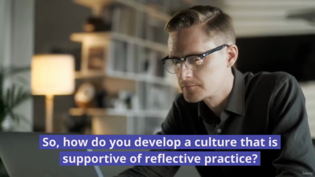 Developing a reflective practice culture – Screenshot 2
