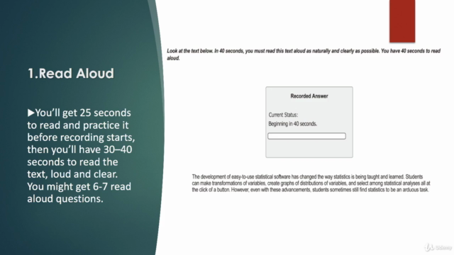 PTE Academic (English Test) - Mastering Speaking - Score 79+ – Screenshot 1
