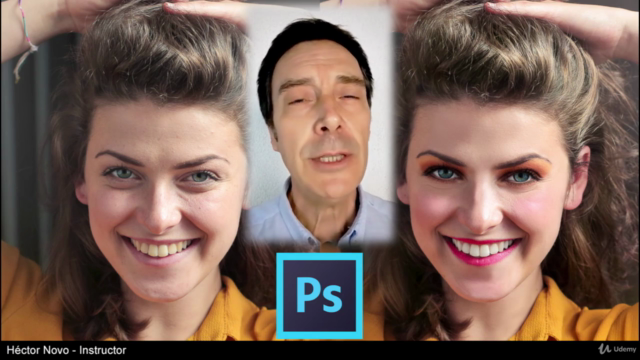 Curso Photoshop CC: Retoque de retratos y maquillaje digital – Screenshot 1
