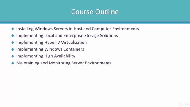 Microsoft 70-740 - Install, Storage & Compute w/ Server 2016 – Screenshot 1