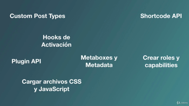 Desarrollo de Plugins para WordPress con PHP, JS, CSS y HTML – Screenshot 3