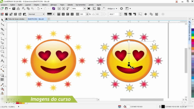 Mega Curso Profissional de Corel Draw – Screenshot 1