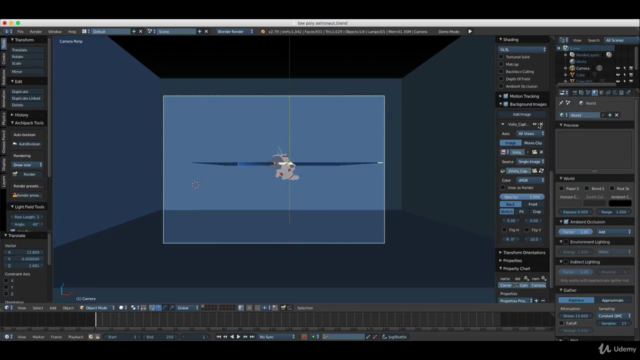 "Create this image in under 1 hour in Blender and Lightroom" – Screenshot 2