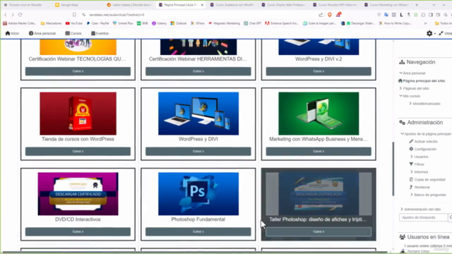 Dominando Moodle 2025: Aulas virtuales desde cero – Screenshot 1