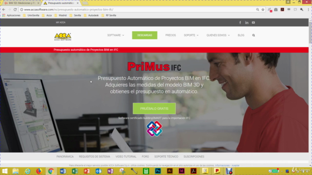 BIM 5D: Mediciones en BIM desde archivos IFC – Screenshot 1