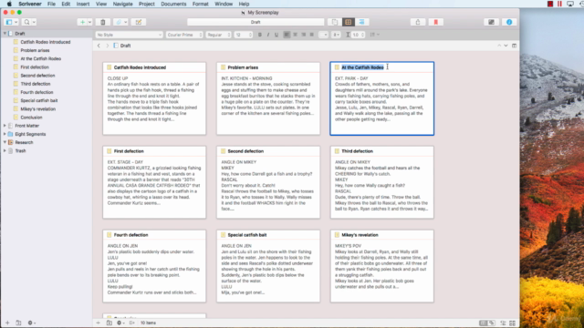 How to Write a Great Script with Scrivener 3 – Screenshot 3