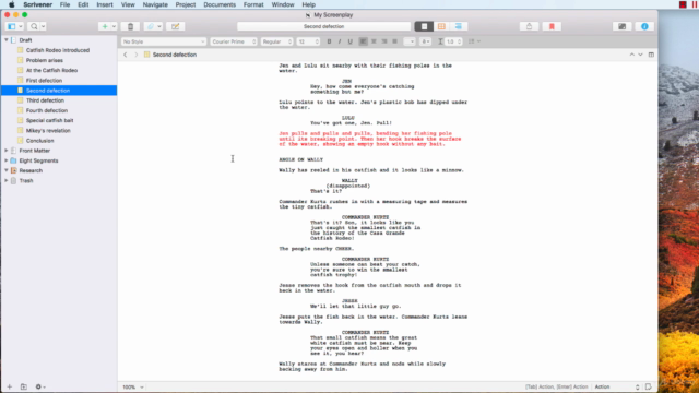 How to Write a Great Script with Scrivener 3 – Screenshot 4