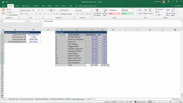 The Real Estate Financial Modeling Bootcamp – Screenshot 2