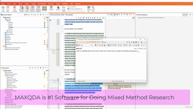 Qualitative Data Analysis using MAXQDA: Scratch to Advanced – Screenshot 2