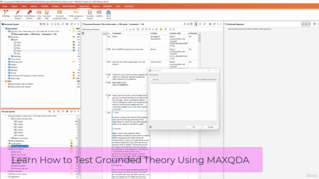 Qualitative Data Analysis using MAXQDA: Scratch to Advanced – Screenshot 4