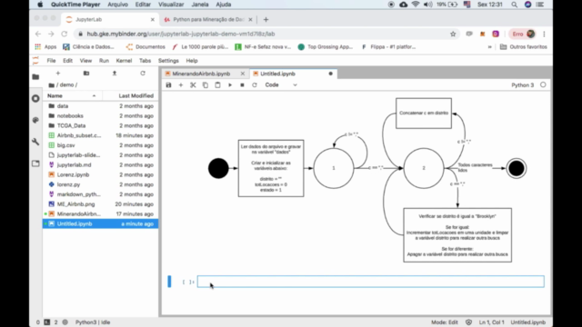 Python para Mineração de Dados SEM USAR BIBLIOTECAS – Screenshot 1
