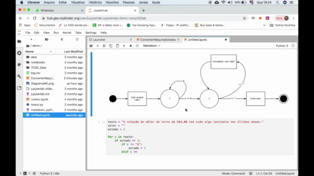 Python para Mineração de Dados SEM USAR BIBLIOTECAS – Screenshot 2