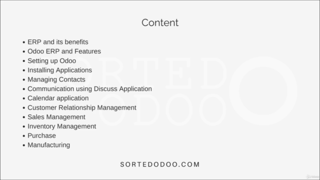 Learn Odoo ERP for Absolute Beginners 2019 – Screenshot 3