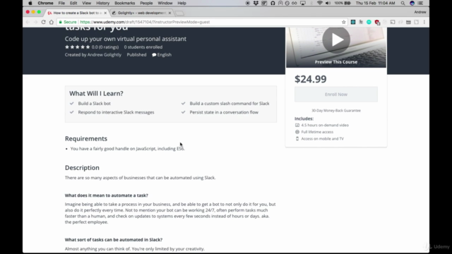 How to create a Slack bot to automate tasks for you – Screenshot 4