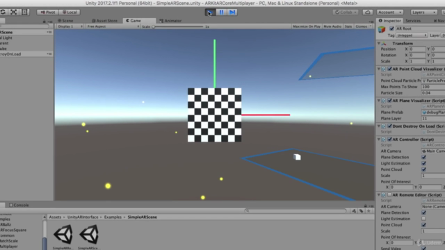 Kompletter ARCore & ARKit Spieleentwickler Augmented Reality – Screenshot 2
