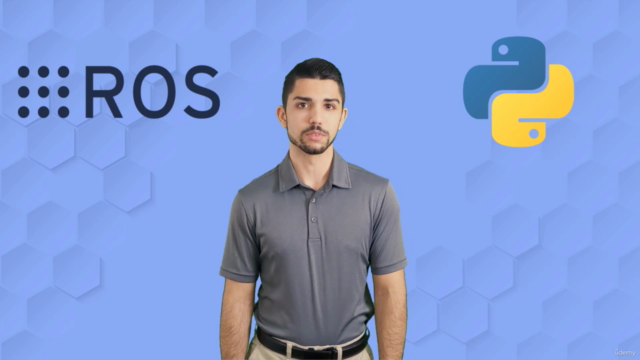 Intro Robotics Developer Course - Using ROS in Python – Screenshot 1