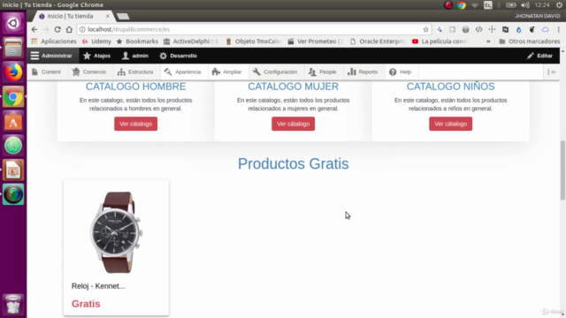 Creación de una tienda virtual con Drupal8 y Drupal9 – Screenshot 2
