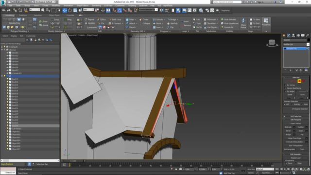 3DS Max - Modelowanie obiektów low poly – Screenshot 1
