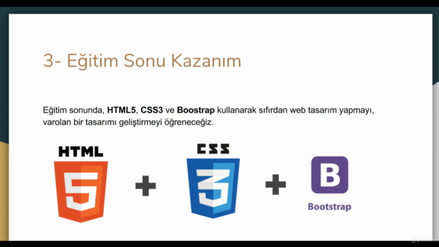 Sıfırdan Web Tasarım:HTML5, CSS3 ve Bootstrap 4 Eğitim Seti – Screenshot 4