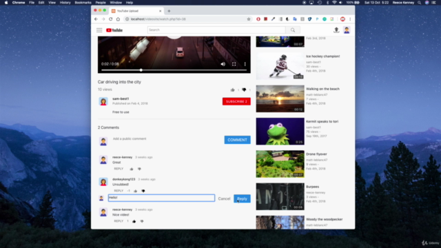 Make a YouTube Clone from Scratch: JavaScript PHP and MySQL – Screenshot 2