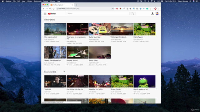 Make a YouTube Clone from Scratch: JavaScript PHP and MySQL – Screenshot 4