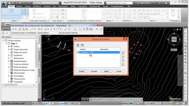 Curso de AutoCAD Civil 3D 2014 Básico e Intermedio – Screenshot 2